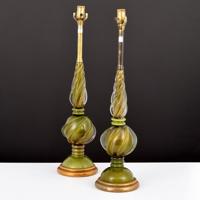 Pair of Large Marbro Lamps, Manner of Seguso - Sold for $1,690 on 05-25-2019 (Lot 330).jpg